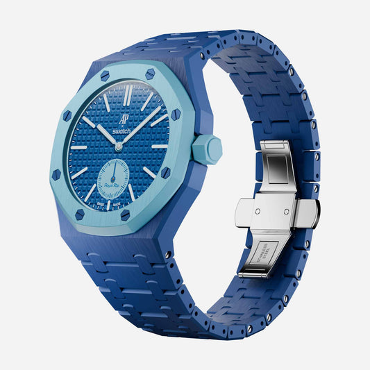 Horizontal Strap Keramik - Royal Pop Swatch - Armband