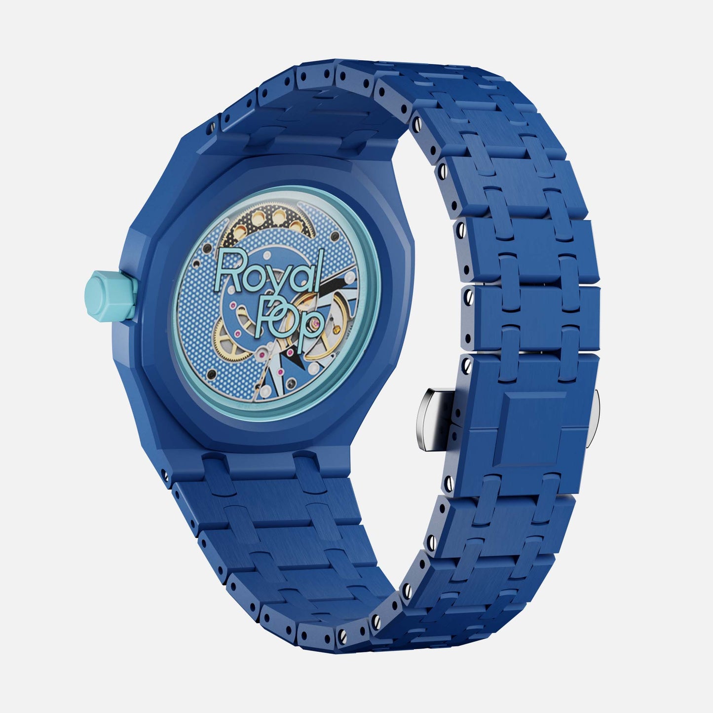 Horizontal Strap Keramik - Royal Pop Swatch - Armband