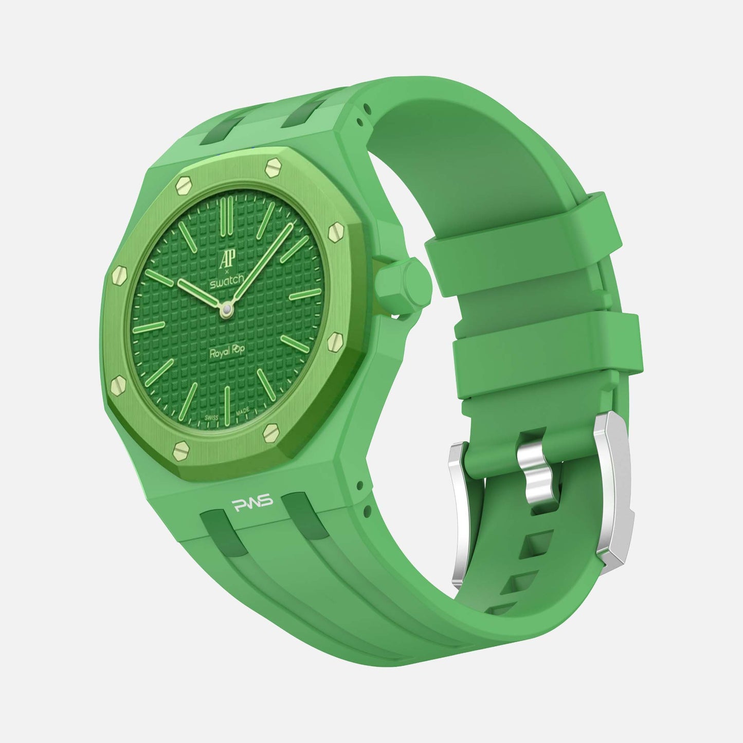Horizontal Strap Easy - Royal Pop Swatch Armband