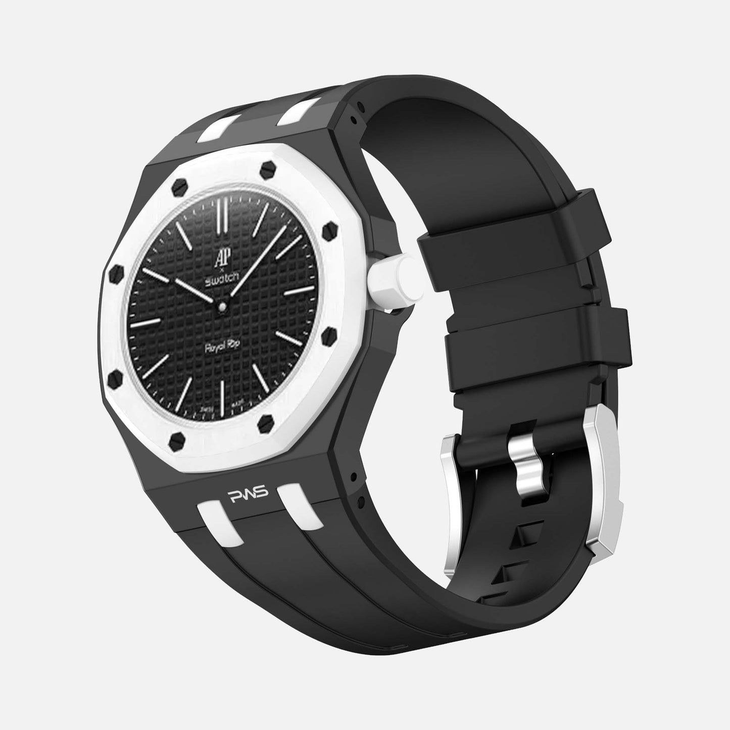 Horizontal Strap Easy - Royal Pop Swatch Armband