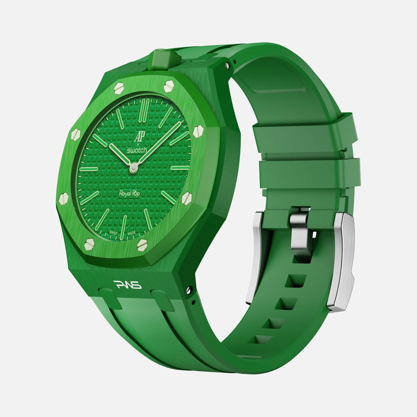 Vertical Strap Sport - Royal Pop Swatch Armband