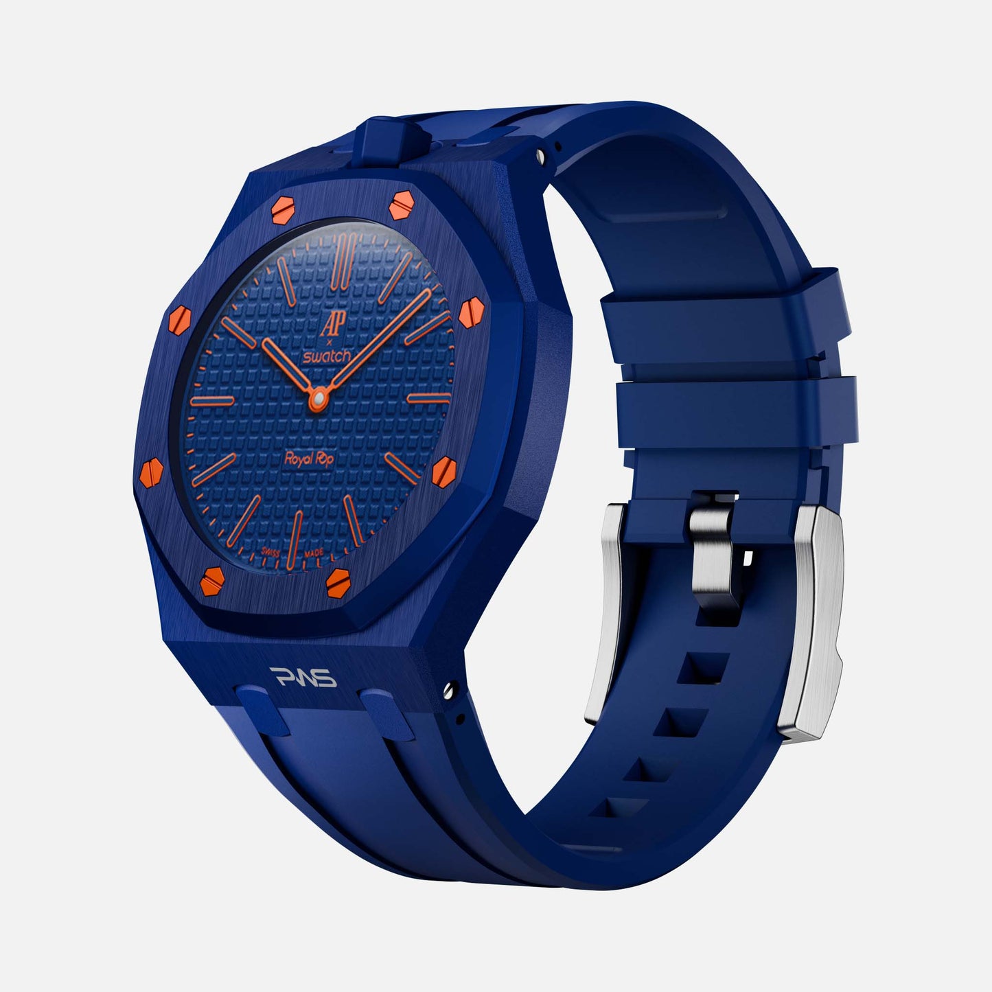 Vertical Strap Sport - Royal Pop Swatch Armband