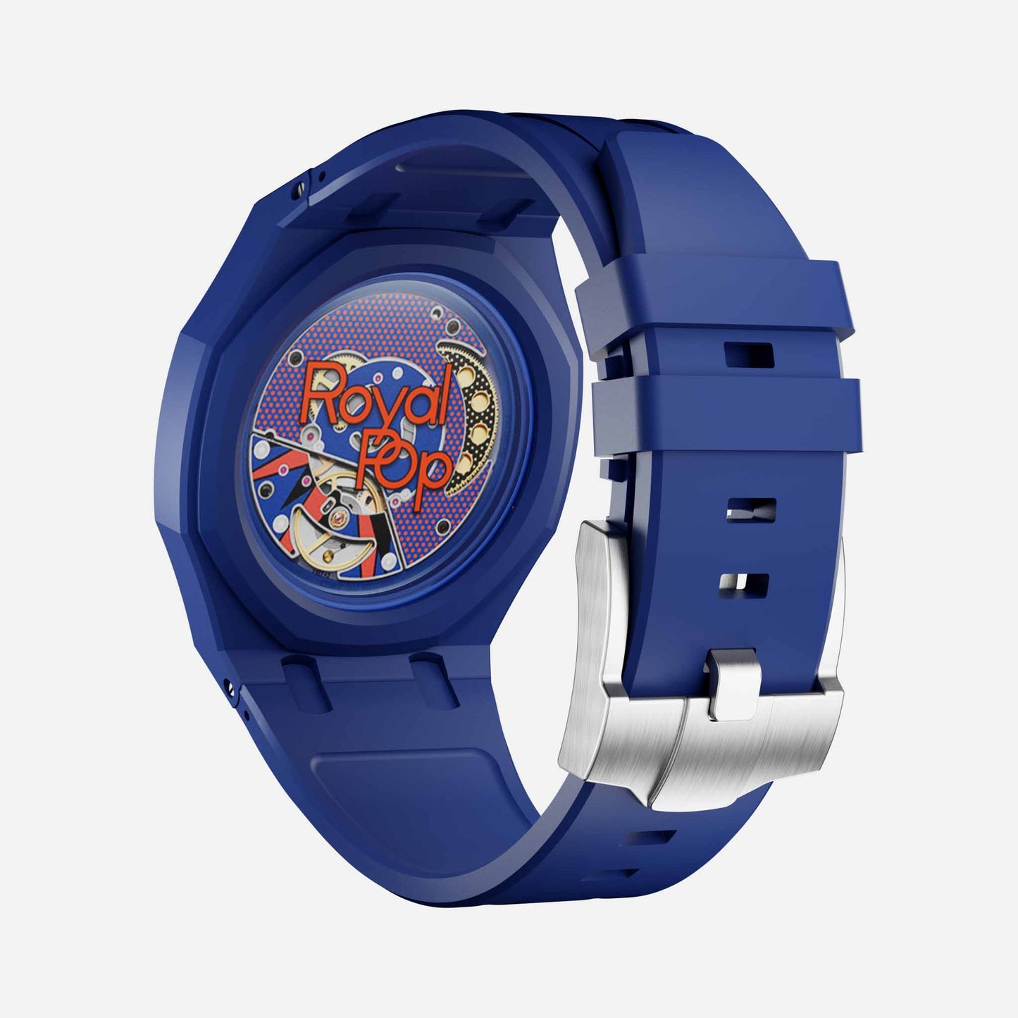Vertical Strap Sport - Royal Pop Swatch Armband