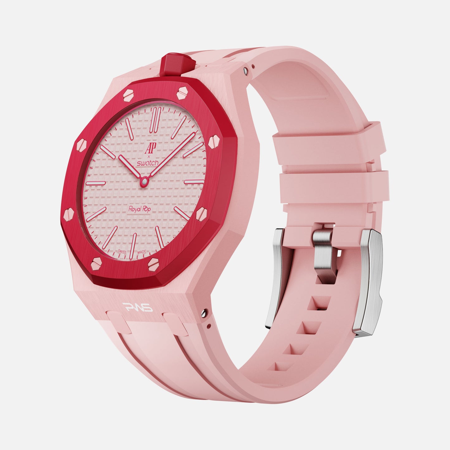 Vertical Strap Sport - Royal Pop Swatch Armband
