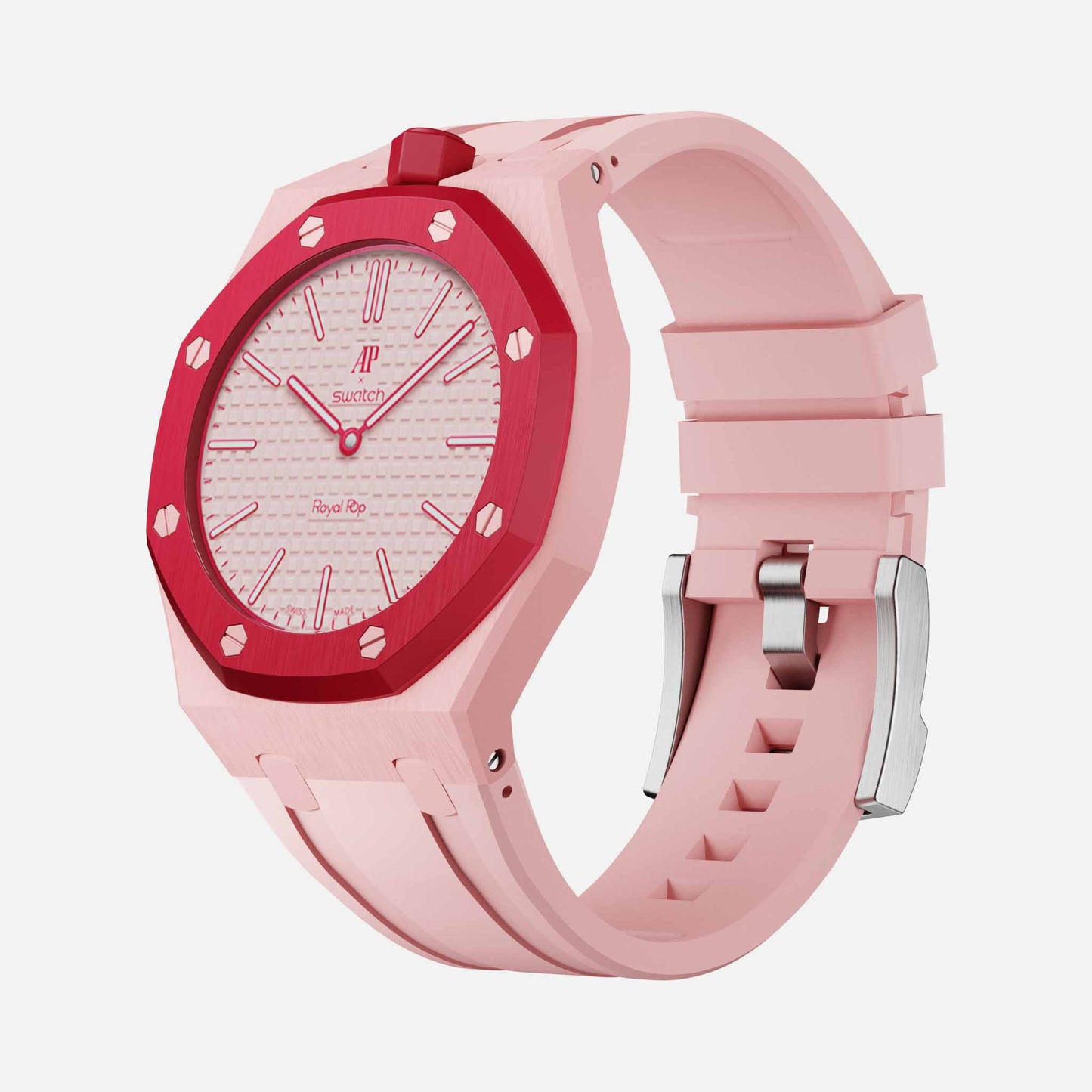 Vertical Strap Sport - Royal Pop Swatch Armband