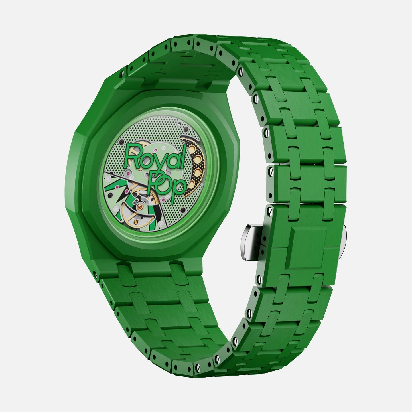 Vertical Strap Keramik - Royal Pop Swatch Armband